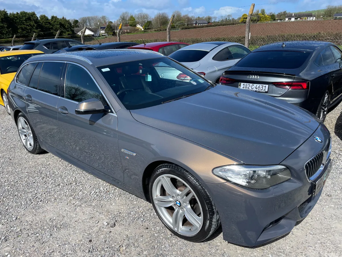 BMW 5-Series Estate/Jeep, Diesel, 2015, Beige