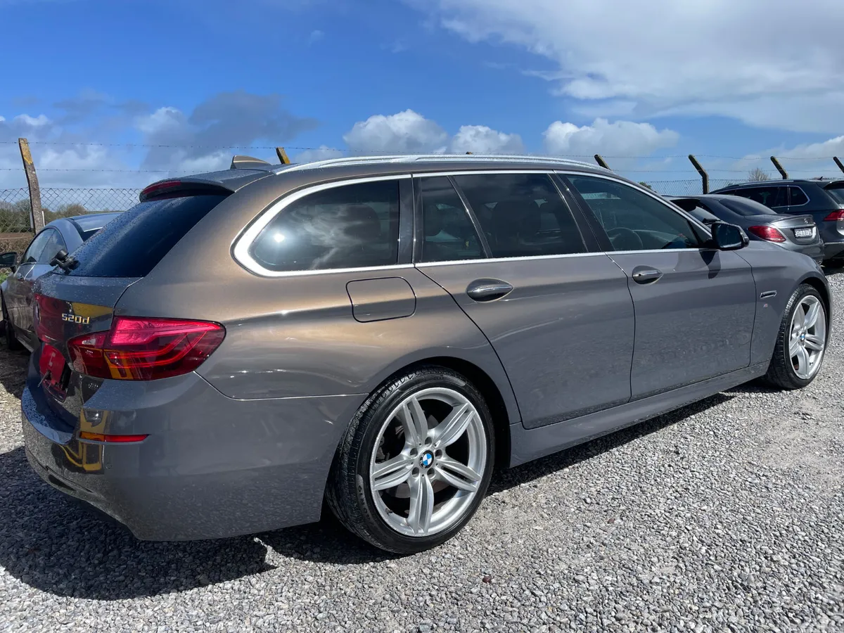 BMW 5-Series Estate/Jeep, Diesel, 2015, Beige
