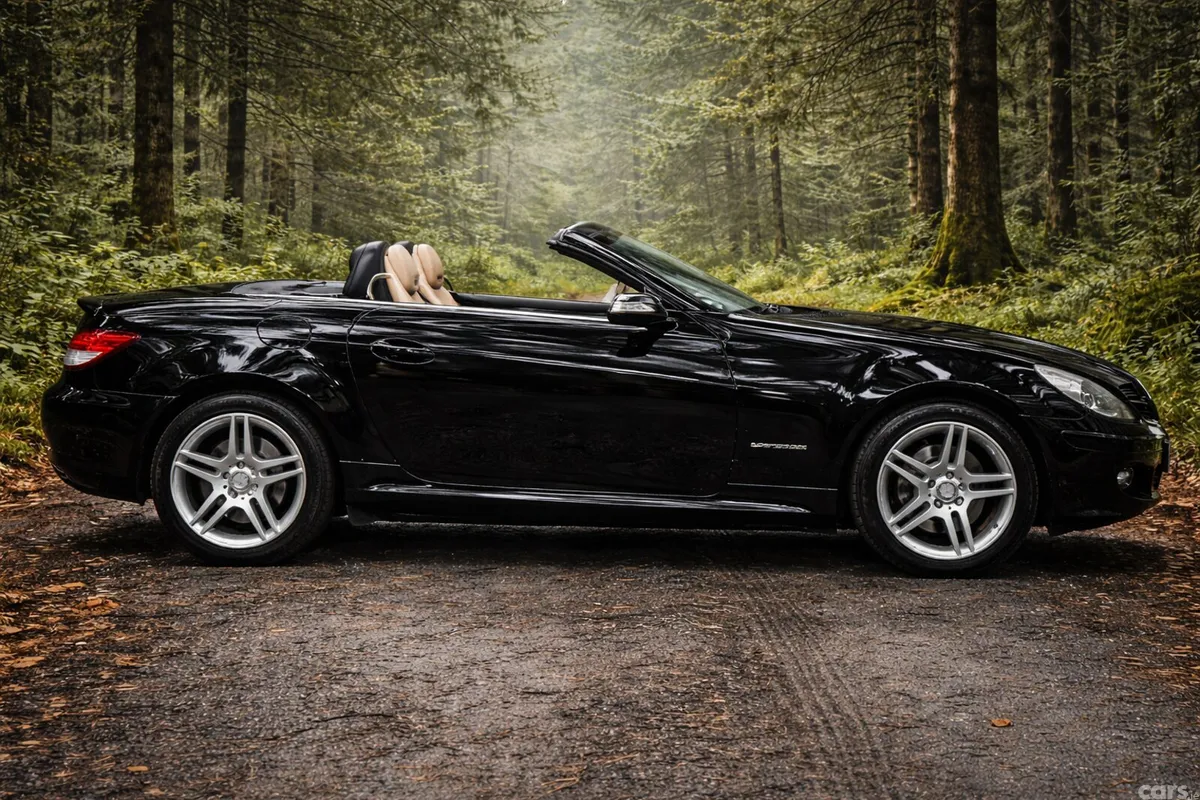 Mercedes-Benz SLK Convertible, Petrol, 2007, Black