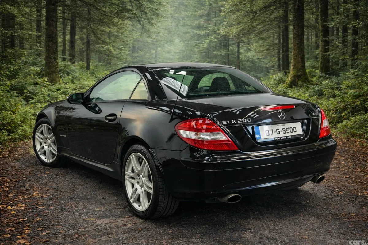 Mercedes-Benz SLK Convertible, Petrol, 2007, Black