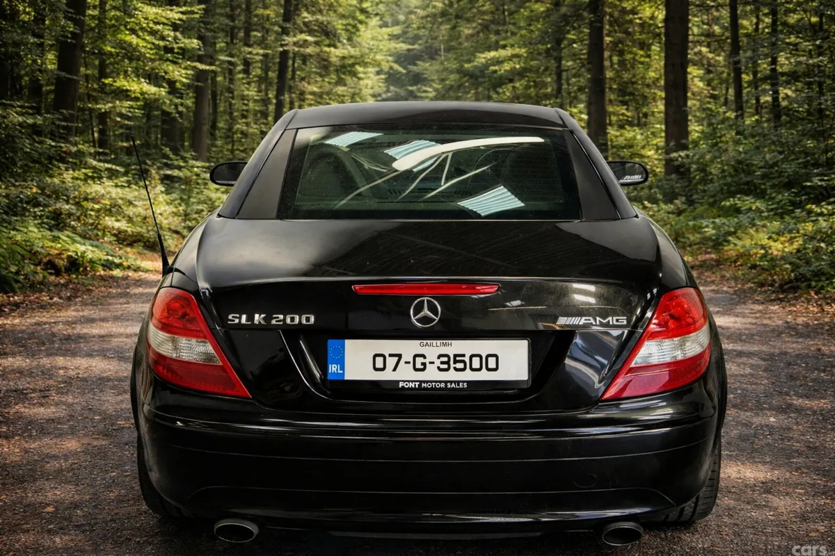 Mercedes-Benz SLK Convertible, Petrol, 2007, Black