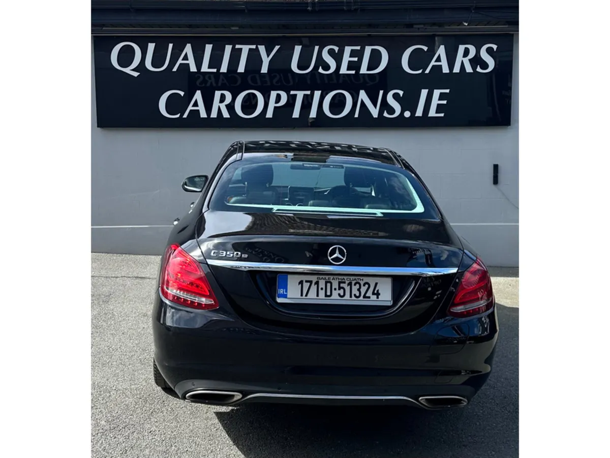 Mercedes-Benz C-Class Saloon, Petrol Plug-in Hybrid, 2017, Black