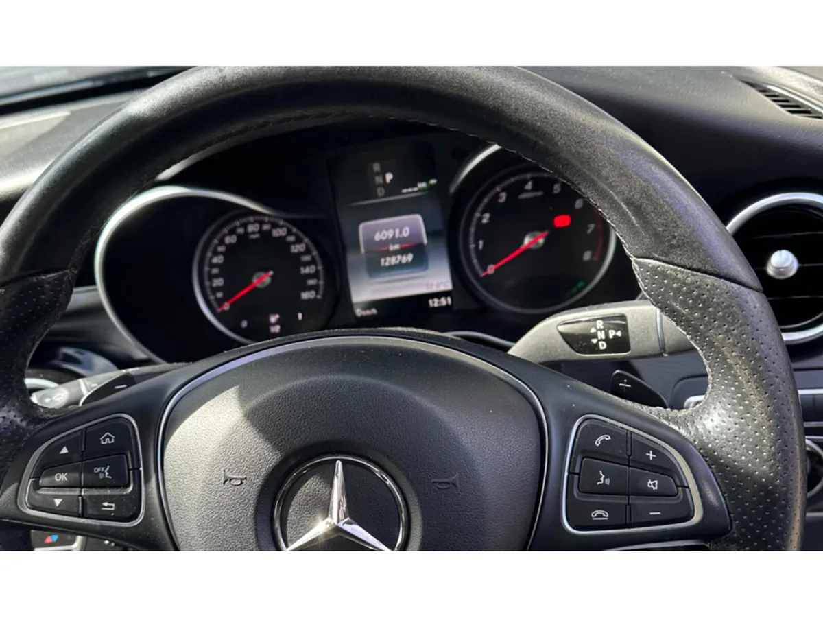 Mercedes-Benz C-Class Saloon, Petrol Plug-in Hybrid, 2017, Black
