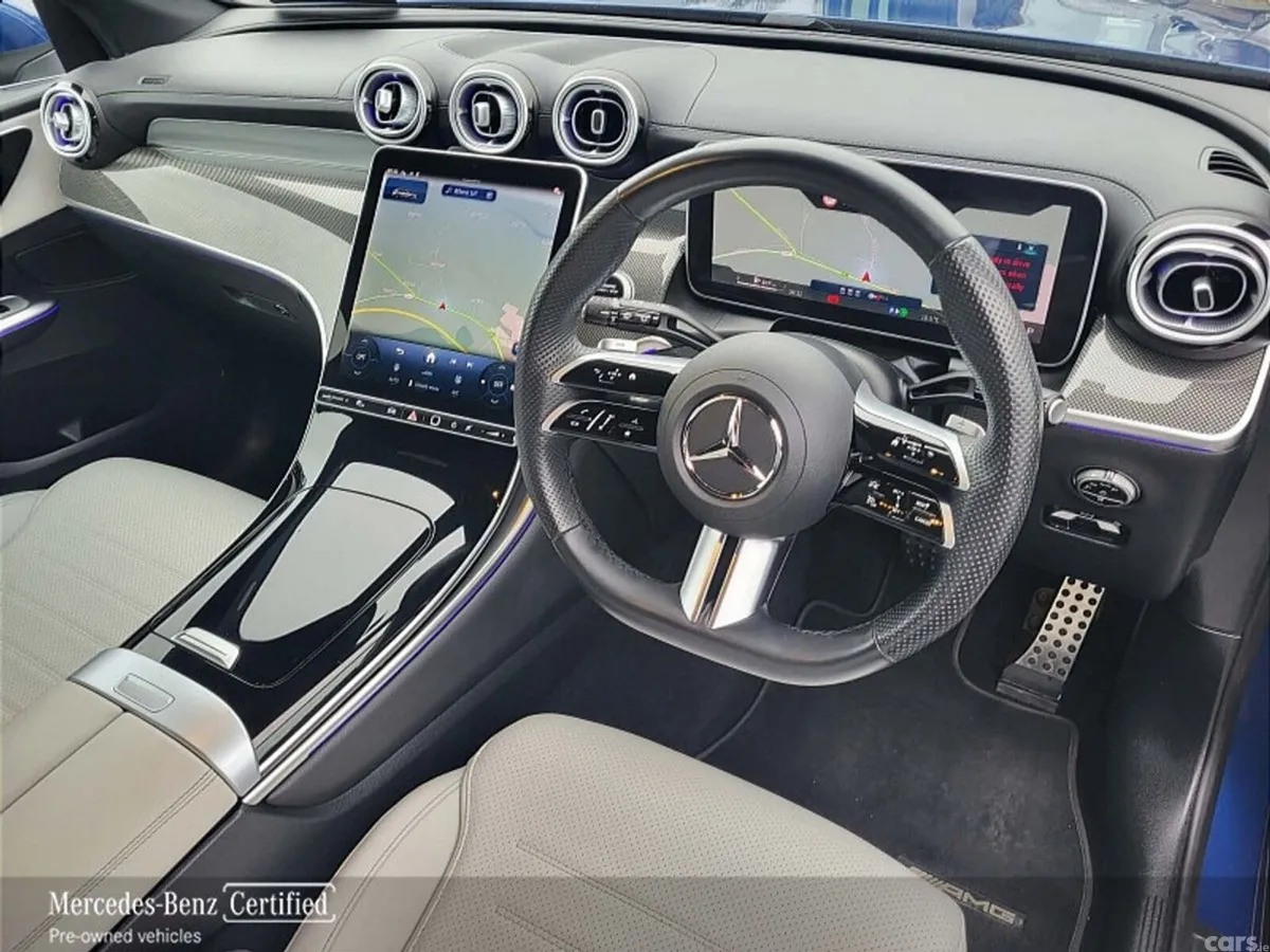 Mercedes-Benz GLC SUV, Diesel Hybrid, 2025, Blue
