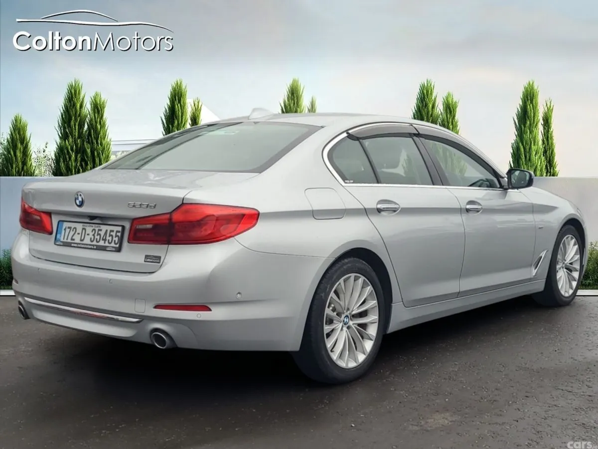 BMW 5-Series Saloon, Diesel, 2017, Silver