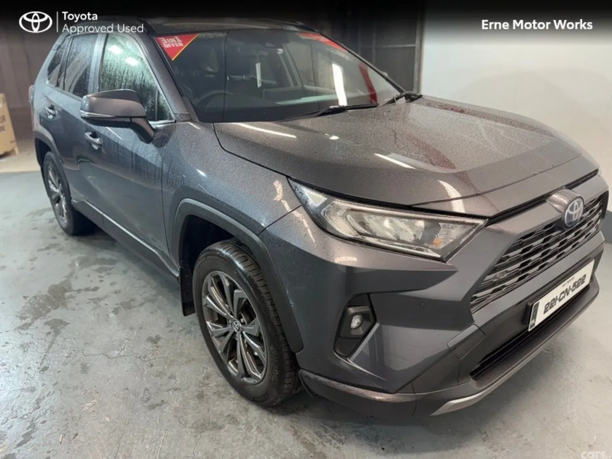 Toyota RAV4 SUV, Petrol Hybrid, 2022, Grey