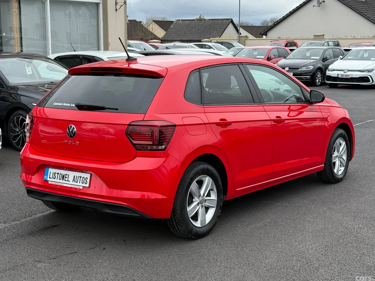 Volkswagen Polo Hatchback, Petrol, 2021, Red