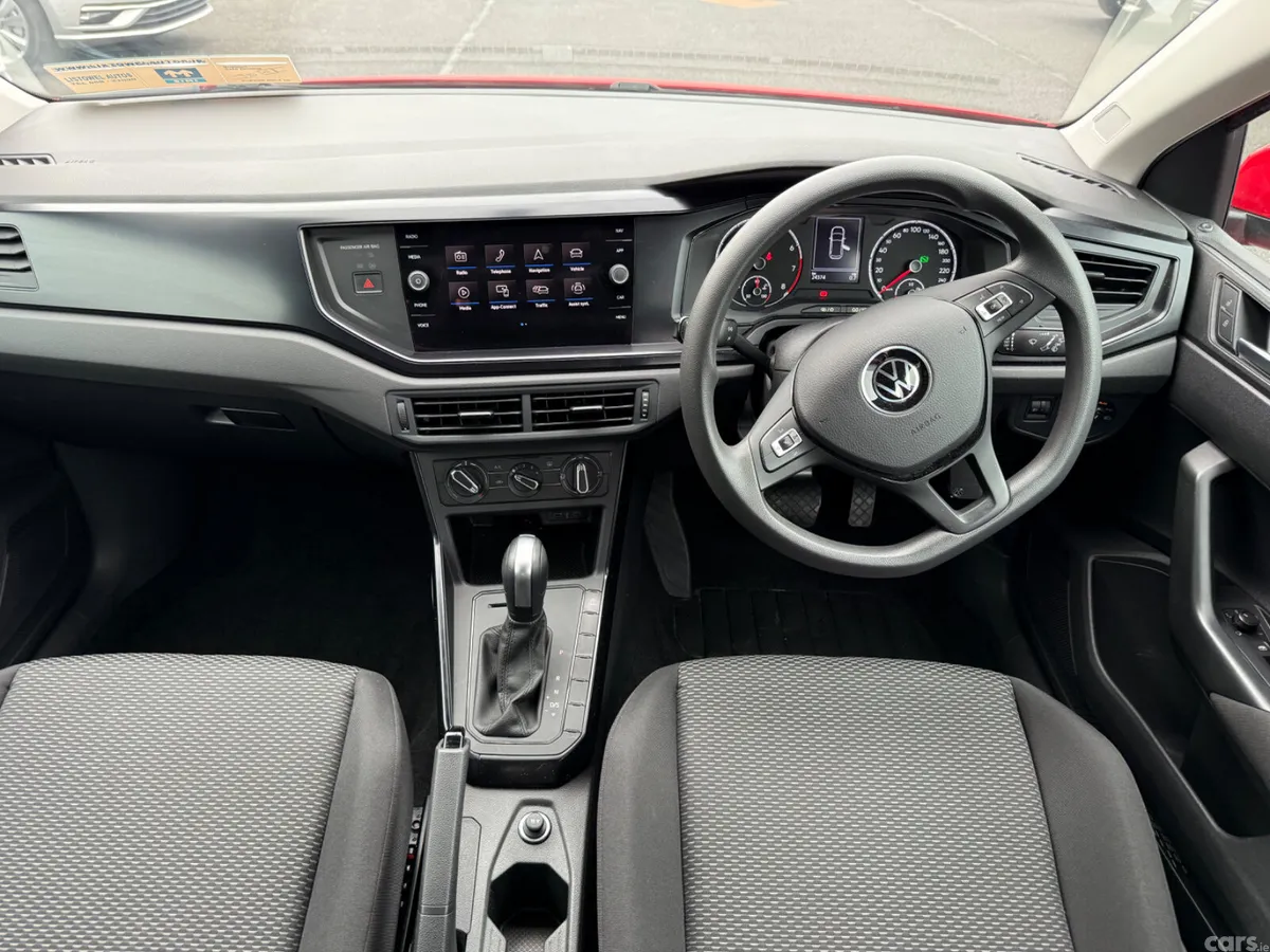 Volkswagen Polo Hatchback, Petrol, 2021, Red