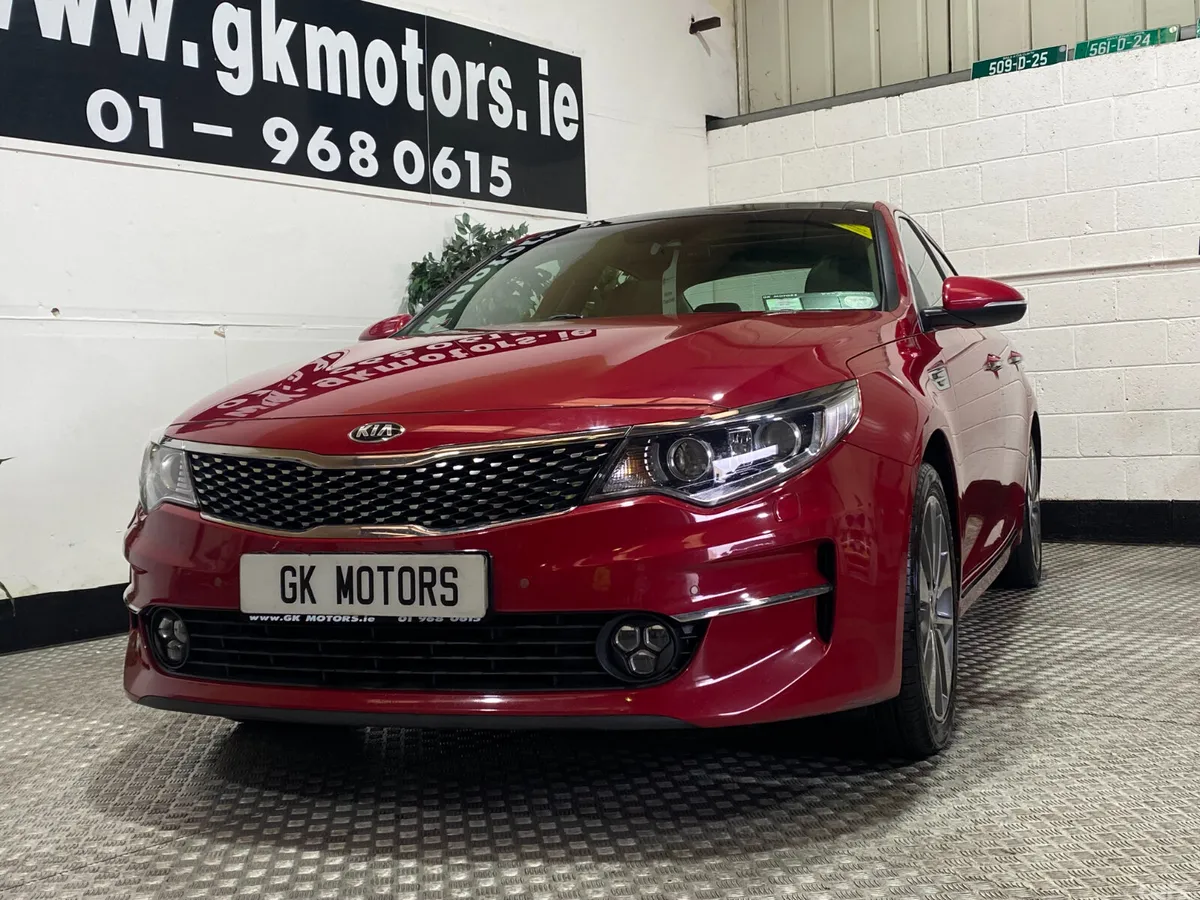 Kia Optima Saloon, Diesel, 2019, Red