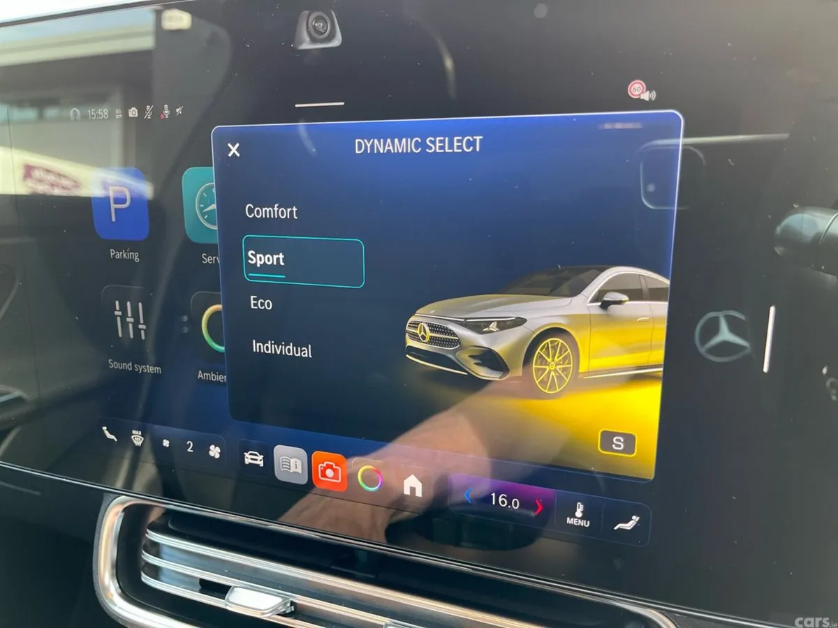 Mercedes-Benz CLA Saloon, Petrol Hybrid, 2026, Red
