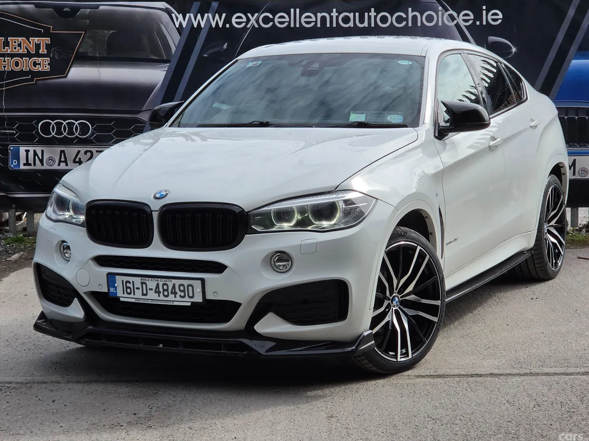 BMW X6 SUV, Diesel, 2016, White