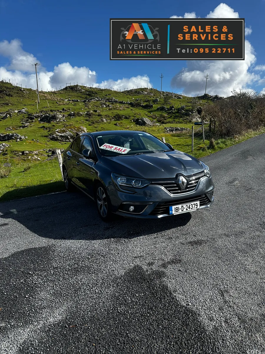 Renault Megane Saloon, Diesel, 2018, Grey