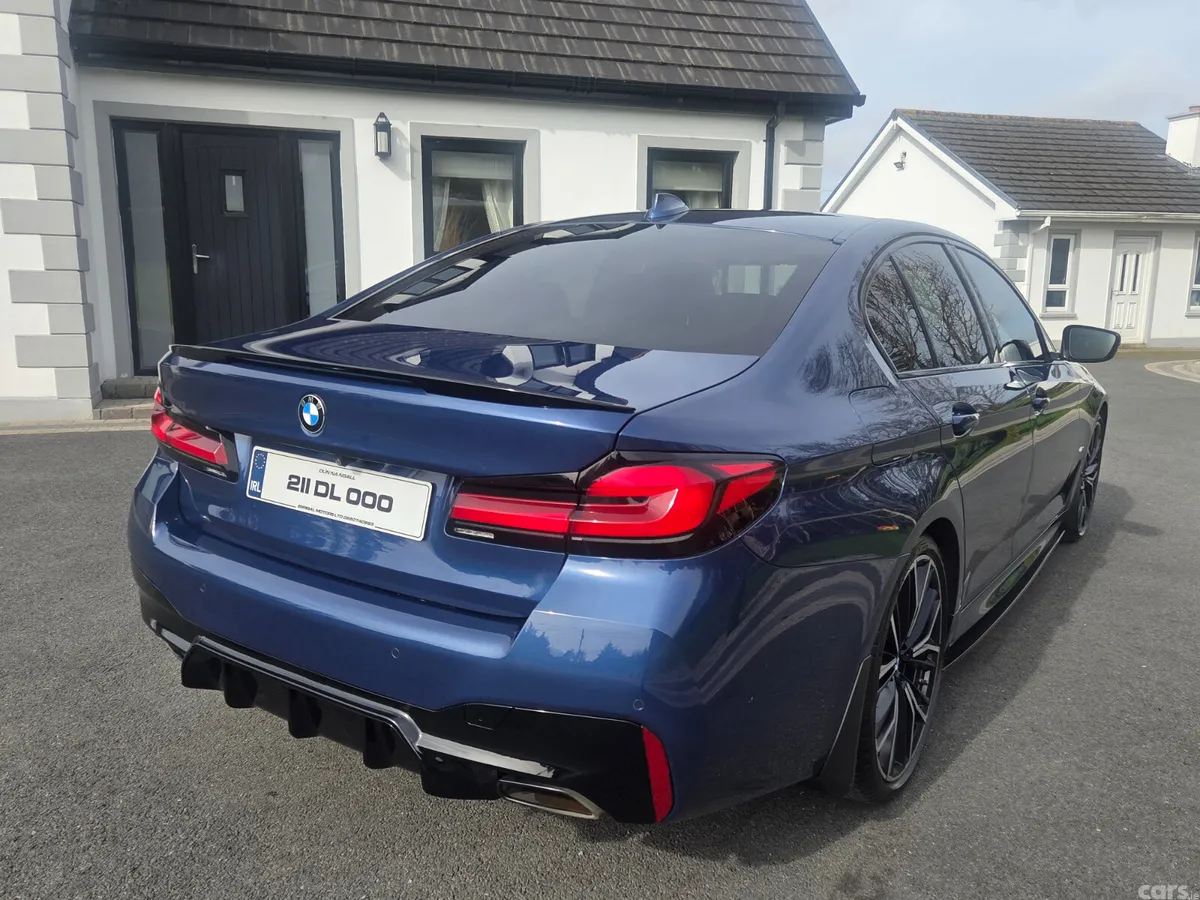 BMW 5-Series Saloon, Diesel, 2021, Blue