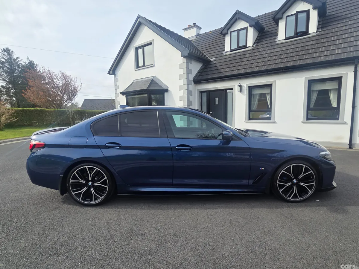 BMW 5-Series Saloon, Diesel, 2021, Blue
