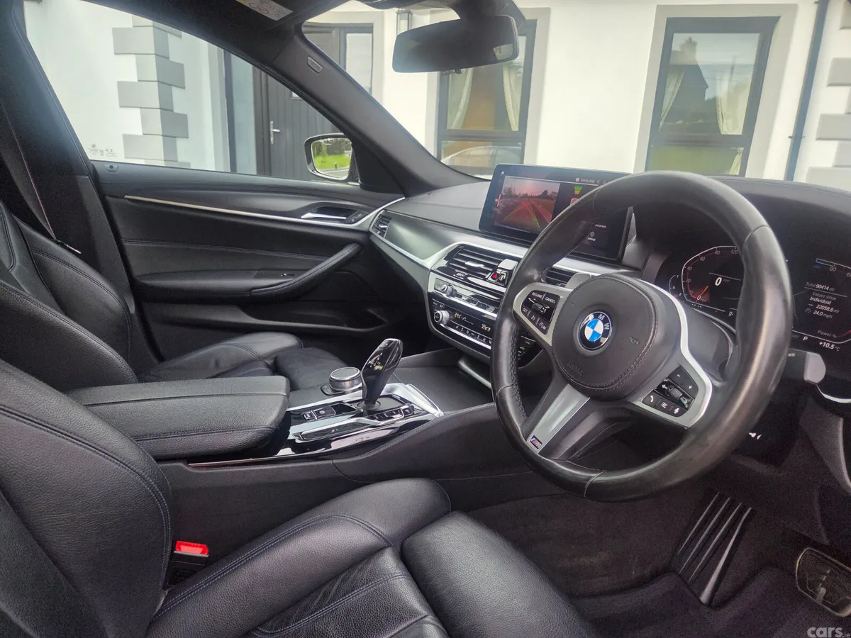 BMW 5-Series Saloon, Diesel, 2021, Blue
