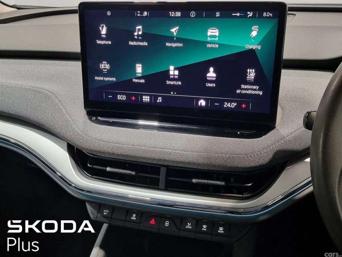 Skoda Enyaq SUV, Electric, 2024, Blue