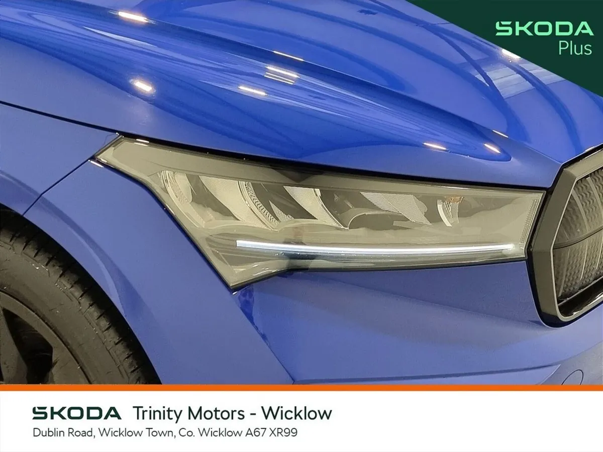 Skoda Enyaq SUV, Electric, 2024, Blue