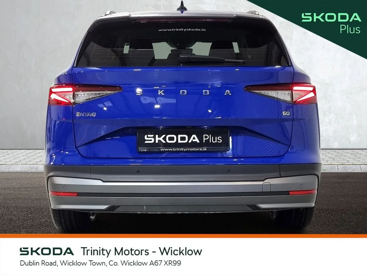 Skoda Enyaq SUV, Electric, 2024, Blue