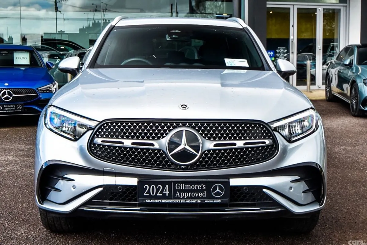 Mercedes-Benz GLC SUV, Diesel Hybrid, 2024, Silver