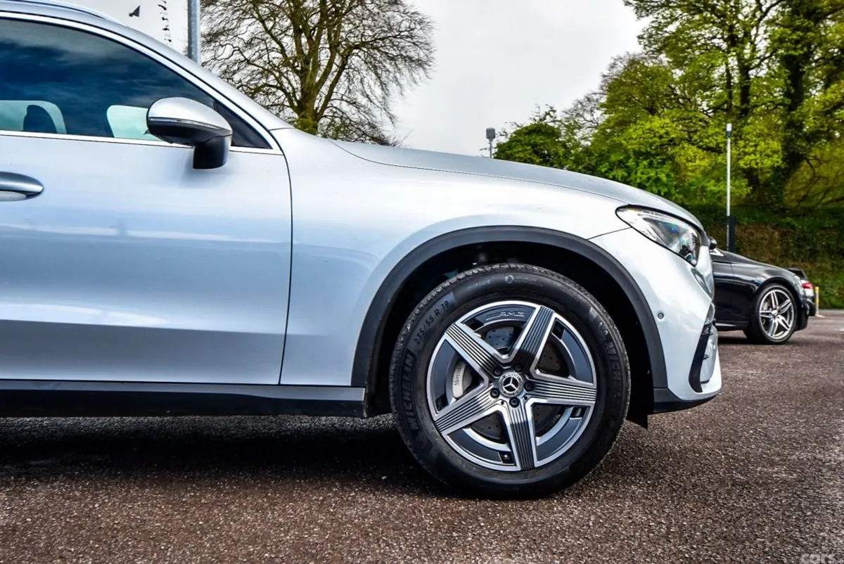 Mercedes-Benz GLC SUV, Diesel Hybrid, 2024, Silver