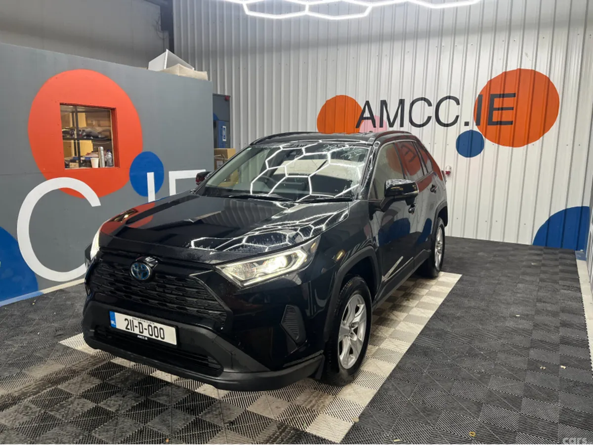 Toyota RAV4 SUV, Petrol Hybrid, 2021, Black