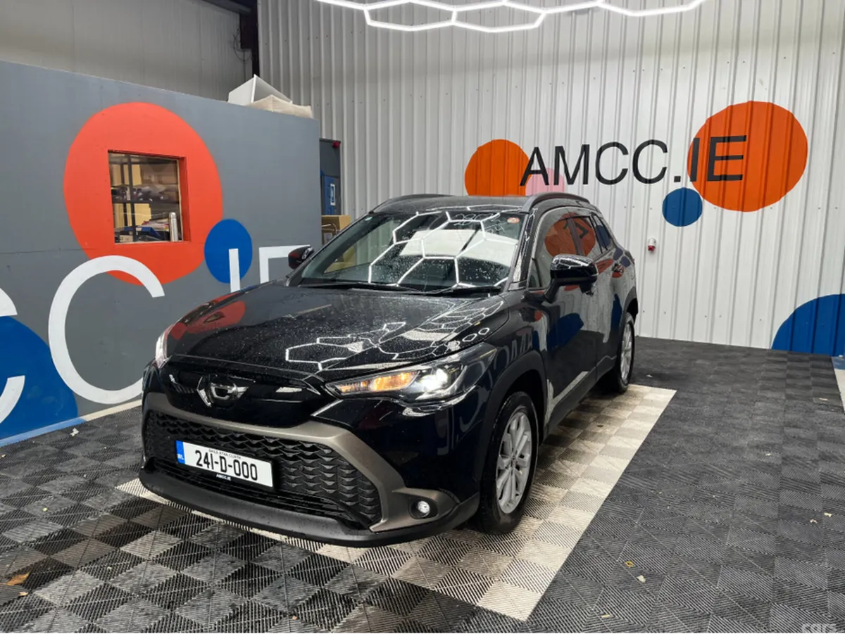 Toyota Corolla Cross SUV, Petrol Hybrid, 2024, Black