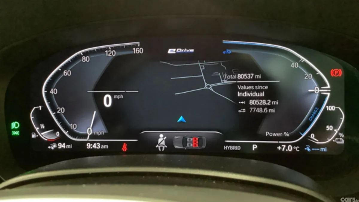 BMW 5-Series Saloon, Petrol Hybrid, 2023, Black