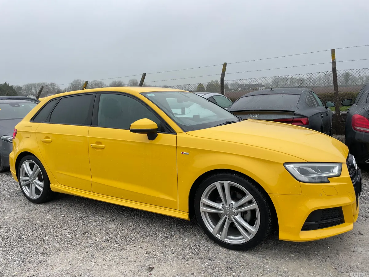 Audi A3 Hatchback, Petrol, 2017, Yellow