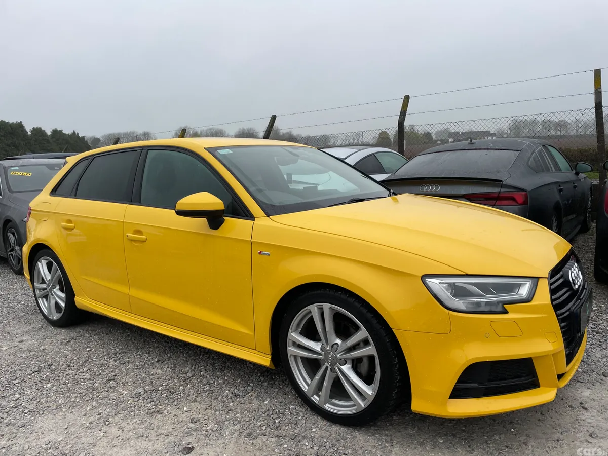 Audi A3 Hatchback, Petrol, 2017, Yellow