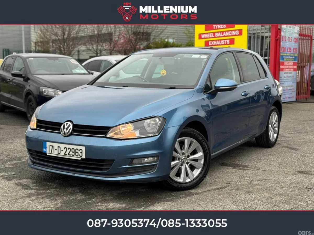 Volkswagen Golf Hatchback, Diesel, 2017, Blue