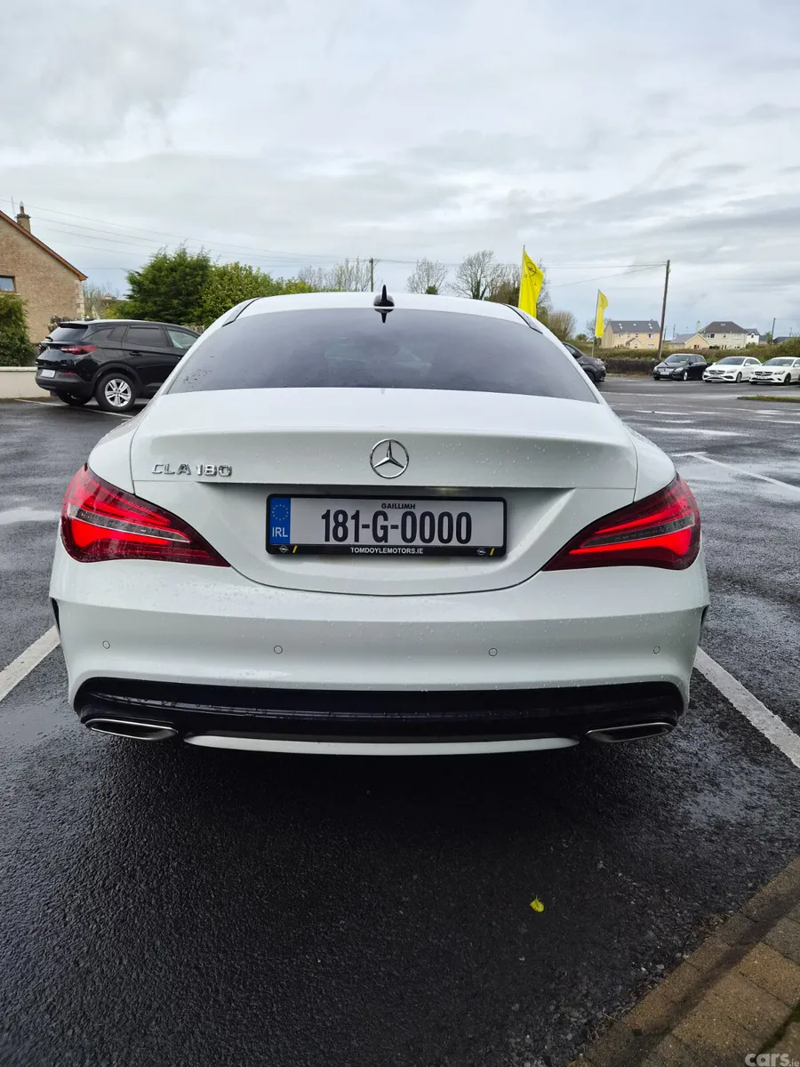 Mercedes-Benz CLA Coupe, Petrol, 2018, White