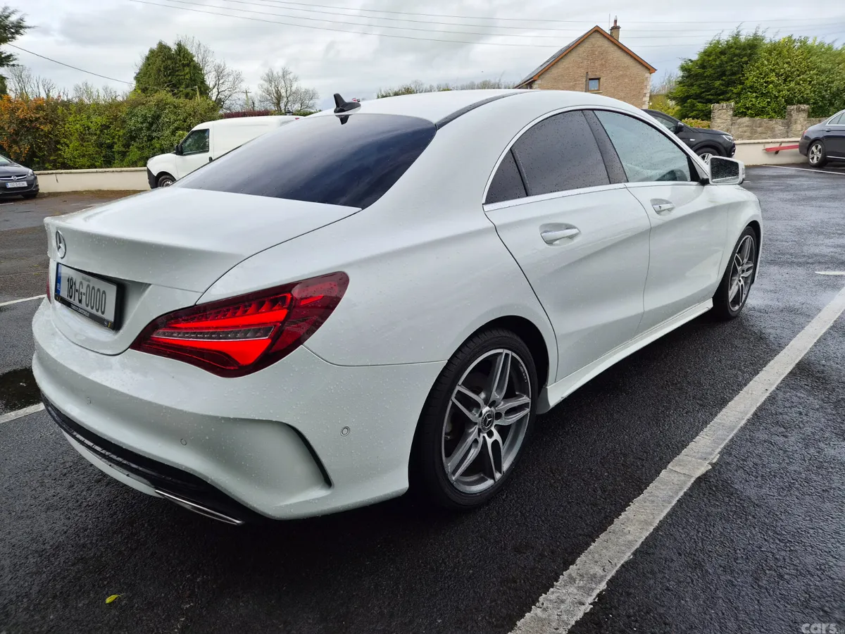 Mercedes-Benz CLA Coupe, Petrol, 2018, White
