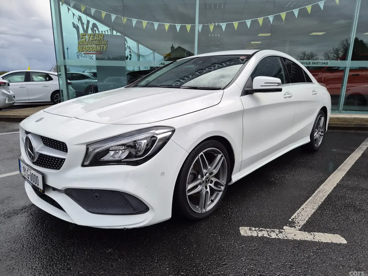 Mercedes-Benz CLA Coupe, Petrol, 2018, White