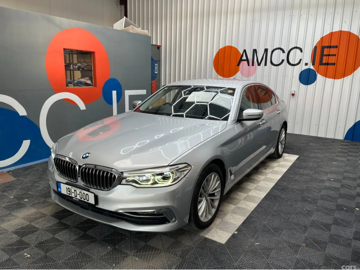 BMW 5-Series Saloon, Diesel, 2019, Silver