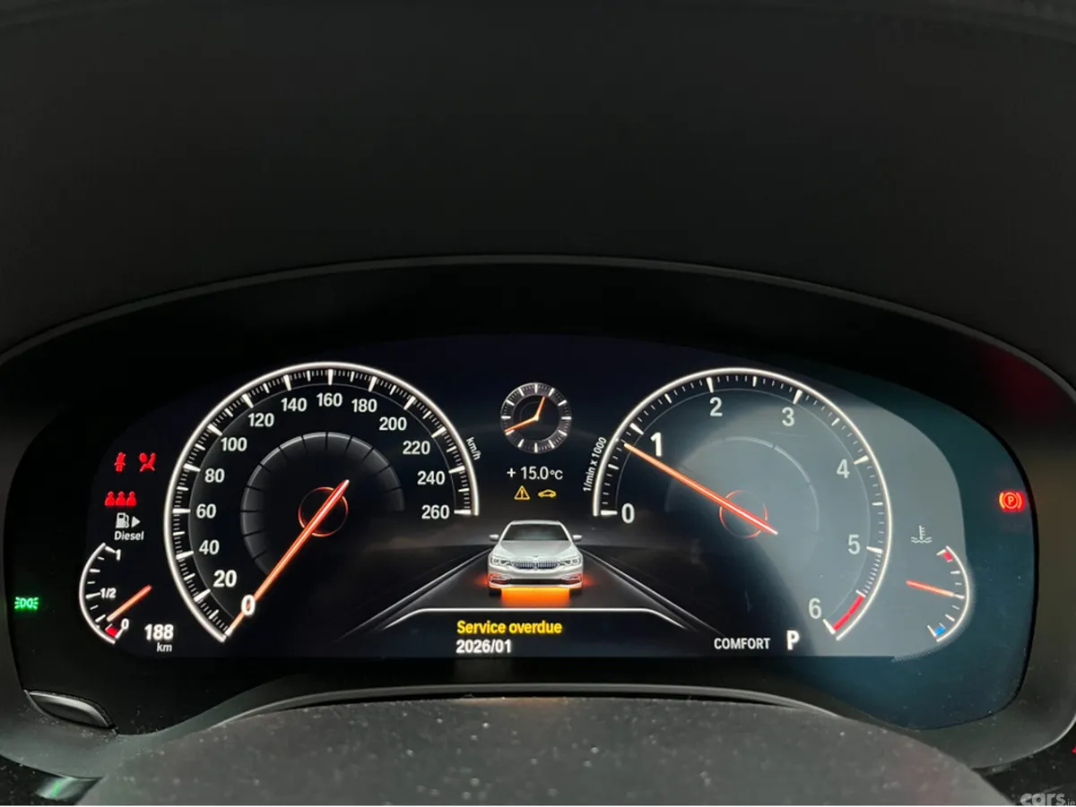 BMW 5-Series Saloon, Diesel, 2019, Silver