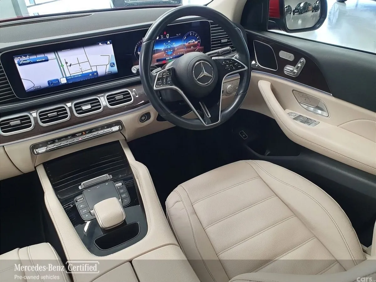 Mercedes-Benz GLE SUV, Diesel Plug-in Hybrid, 2024, Red