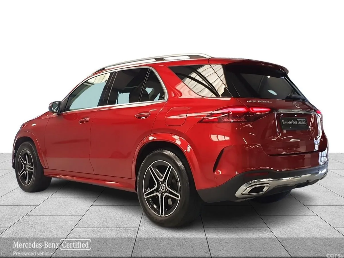 Mercedes-Benz GLE SUV, Diesel Plug-in Hybrid, 2024, Red
