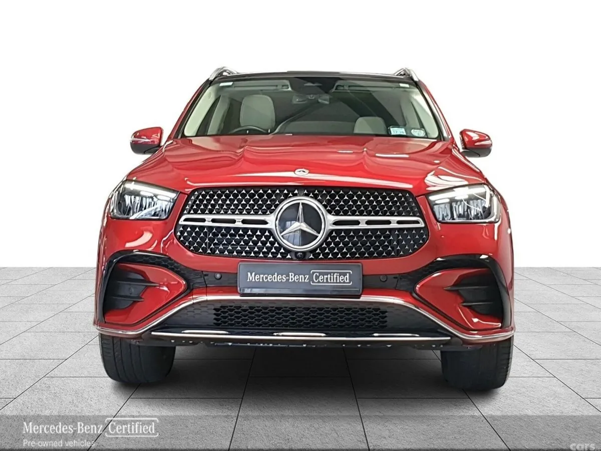Mercedes-Benz GLE SUV, Diesel Plug-in Hybrid, 2024, Red
