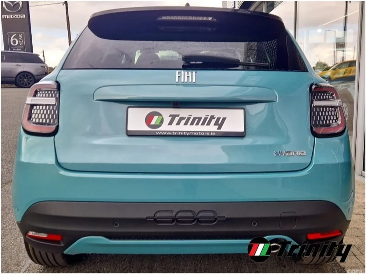 Fiat 600 Hatchback, Petrol Hybrid, 2026, Green