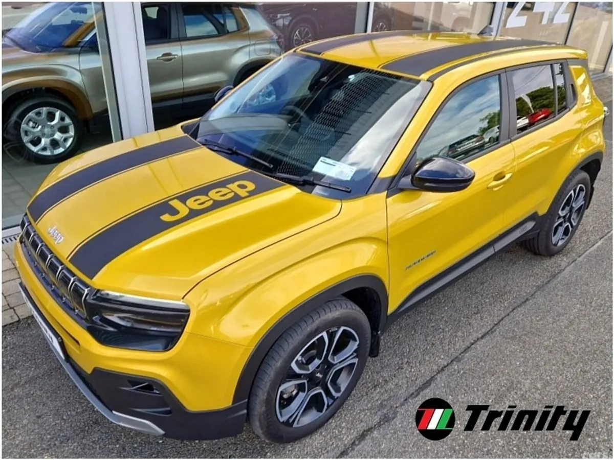 Jeep Avenger SUV, Electric, 2026, Yellow