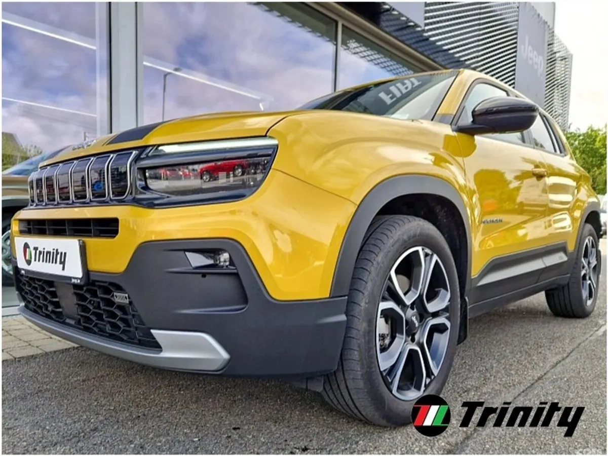 Jeep Avenger SUV, Electric, 2026, Yellow