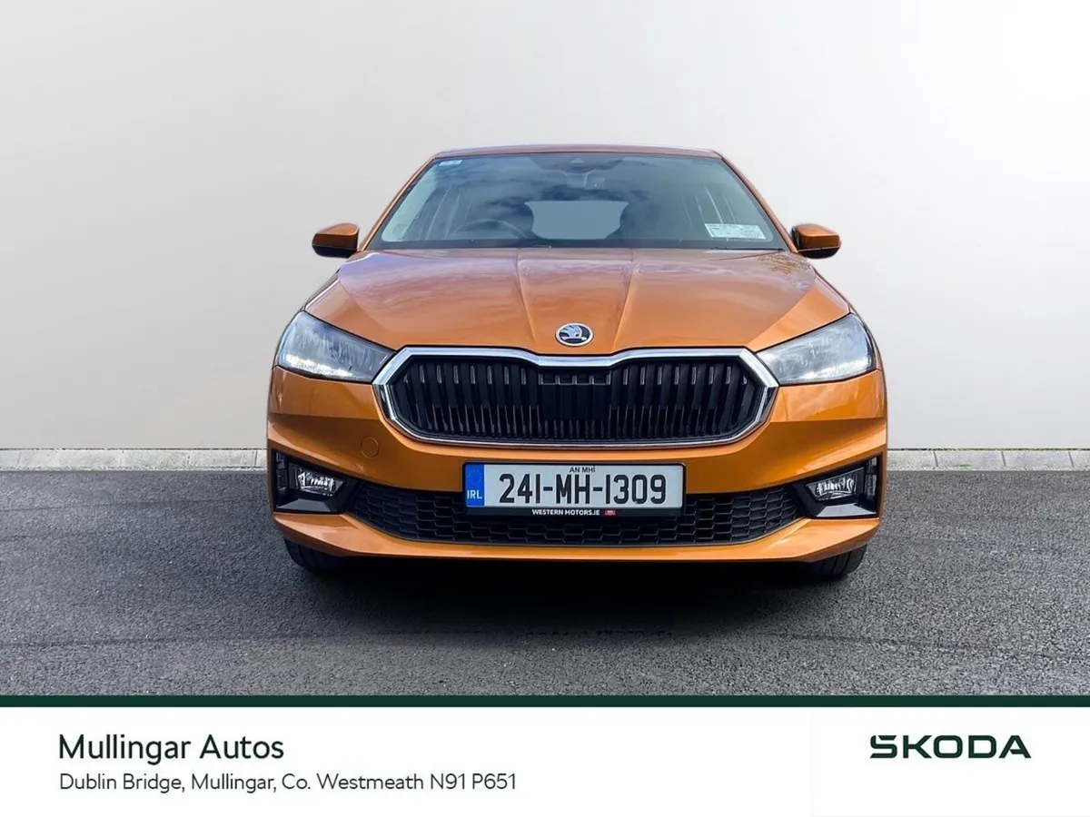 Skoda Fabia Hatchback, Petrol, 2024, Orange