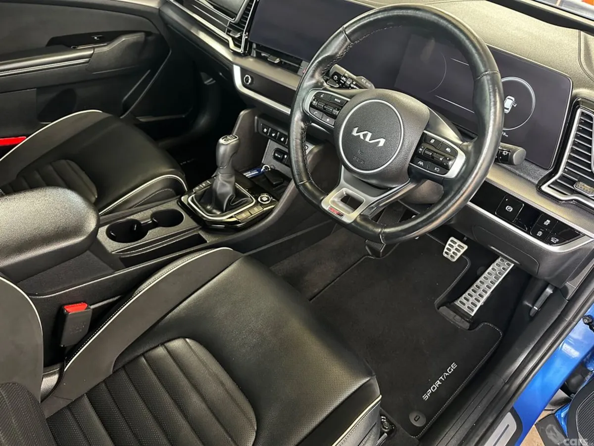 Kia Sportage SUV, Diesel Hybrid, 2025, Blue