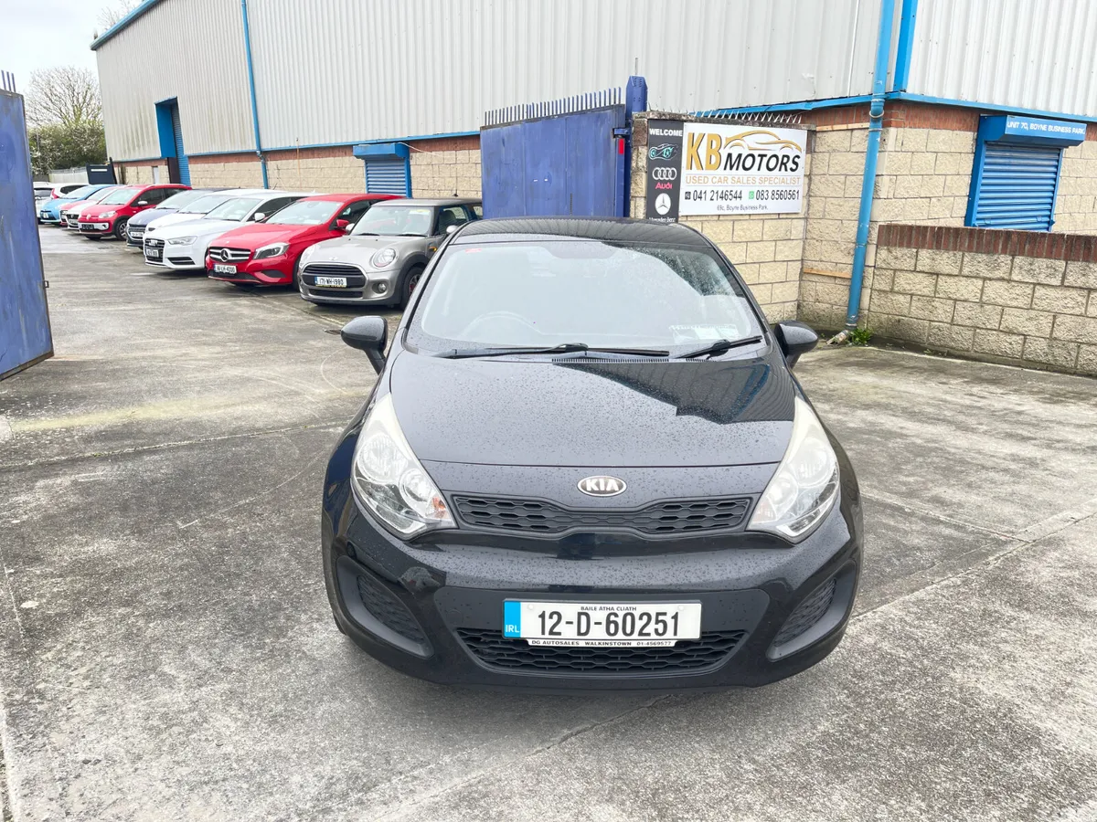 Kia Rio Hatchback, Petrol, 2012, Black