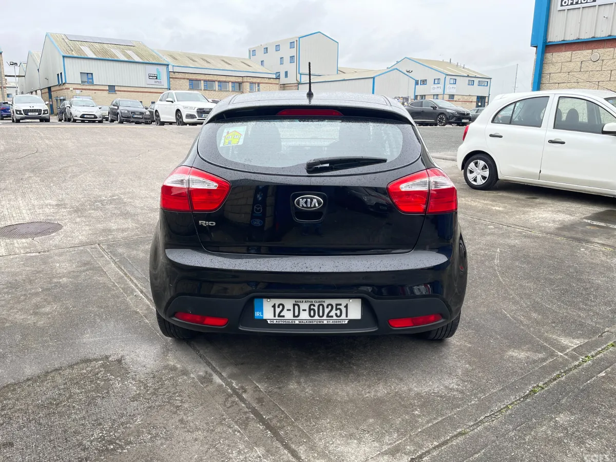Kia Rio Hatchback, Petrol, 2012, Black