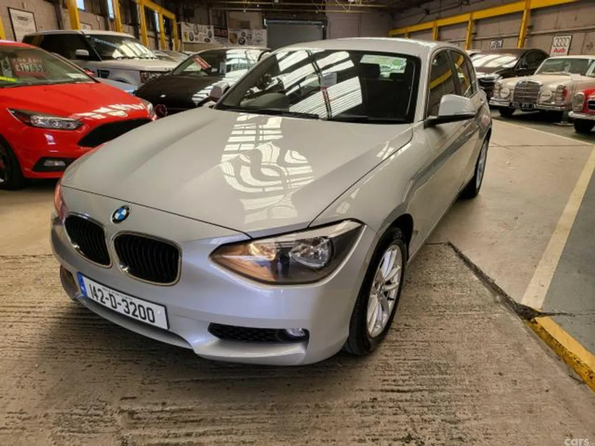 BMW 1-Series Hatchback, Diesel, 2014, Silver
