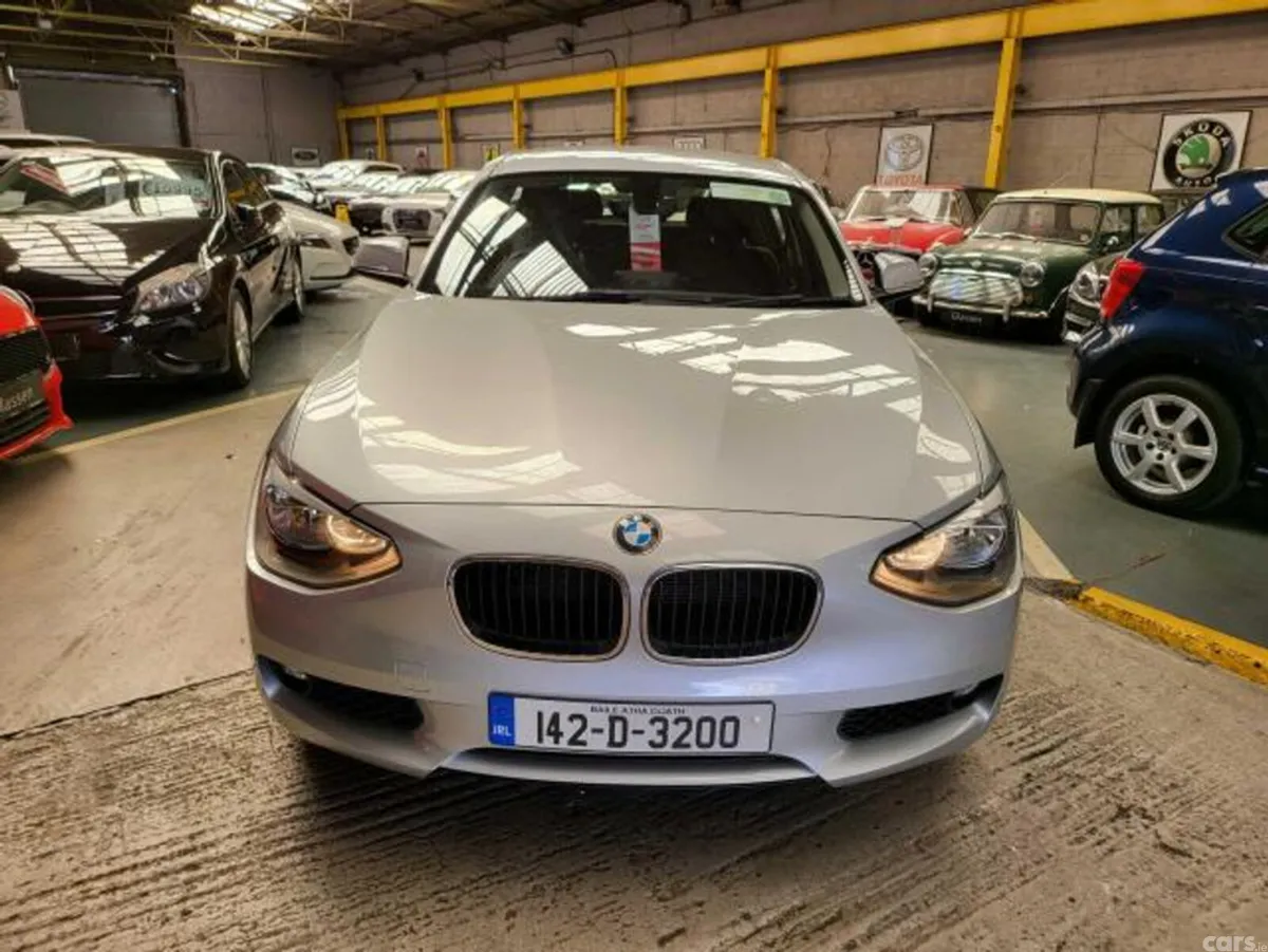 BMW 1-Series Hatchback, Diesel, 2014, Silver