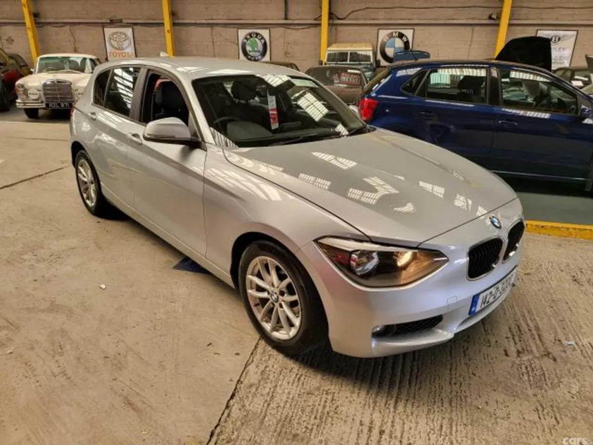 BMW 1-Series Hatchback, Diesel, 2014, Silver
