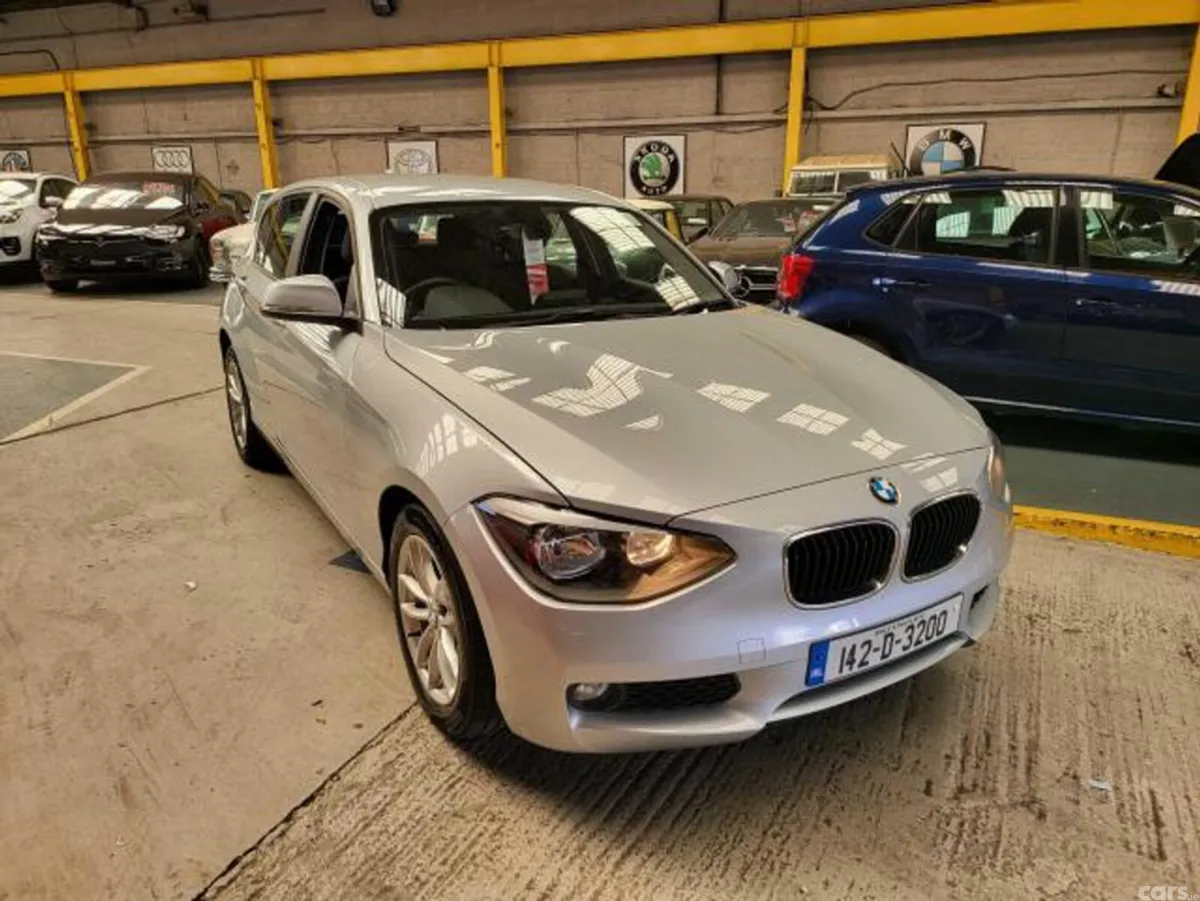 BMW 1-Series Hatchback, Diesel, 2014, Silver