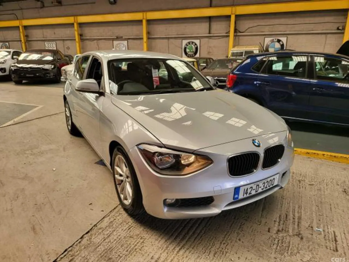BMW 1-Series Hatchback, Diesel, 2014, Silver